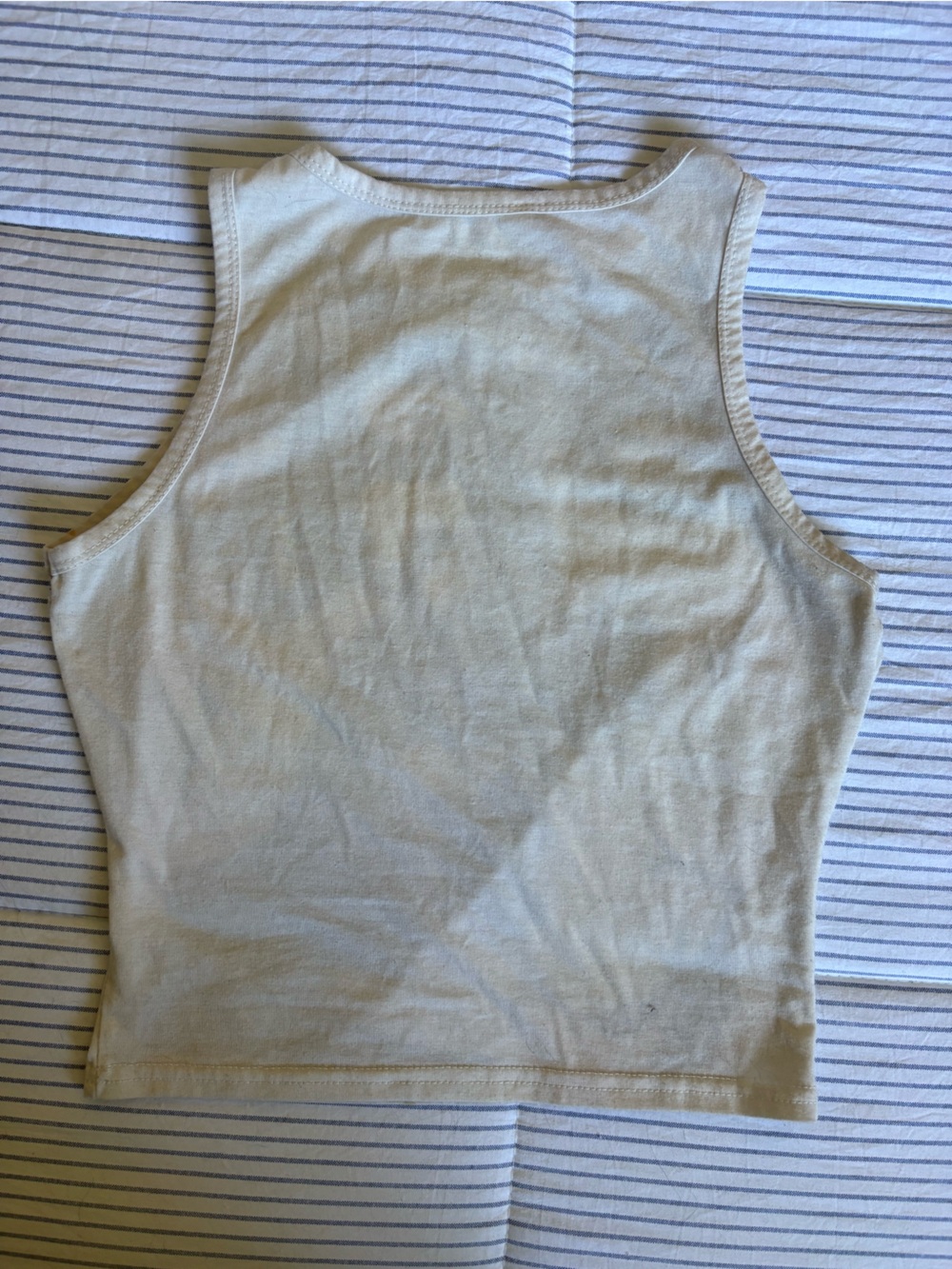 Blue & Cream Graphic Bodysuit - Picture 4 of 4
